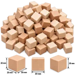 Ahşap Küpler 20×20 mm