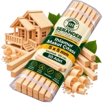 Ihlamur Maket Çıtası 5×5 mm -100 cm (50 Adet)